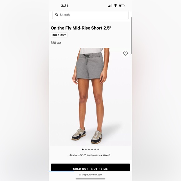 Lululemon shorts - Picture 5 of 5